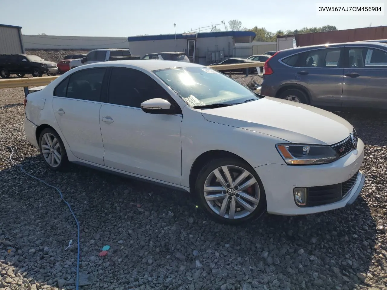 2012 Volkswagen Jetta Gli VIN: 3VW567AJ7CM456984 Lot: 74794364