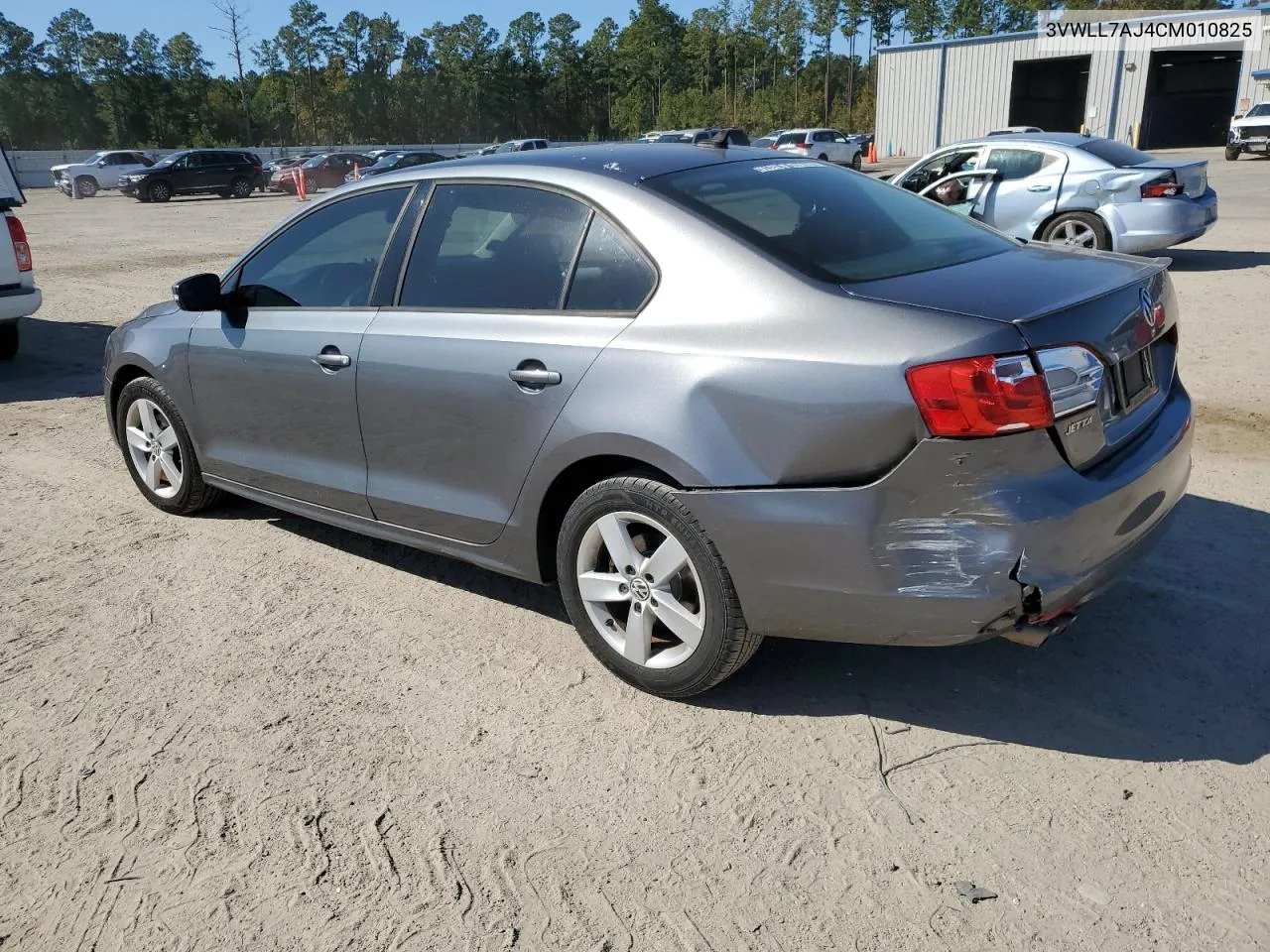 2012 Volkswagen Jetta Tdi VIN: 3VWLL7AJ4CM010825 Lot: 75748924