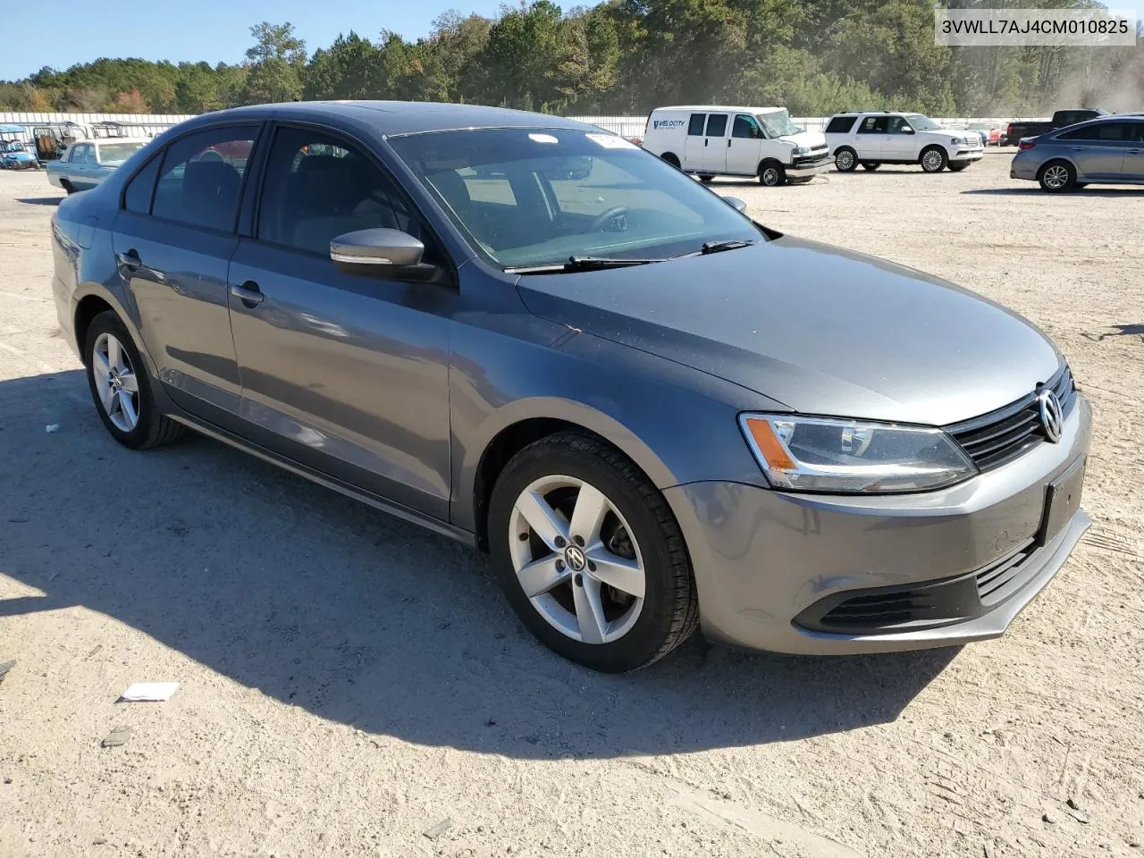 2012 Volkswagen Jetta Tdi VIN: 3VWLL7AJ4CM010825 Lot: 75748924