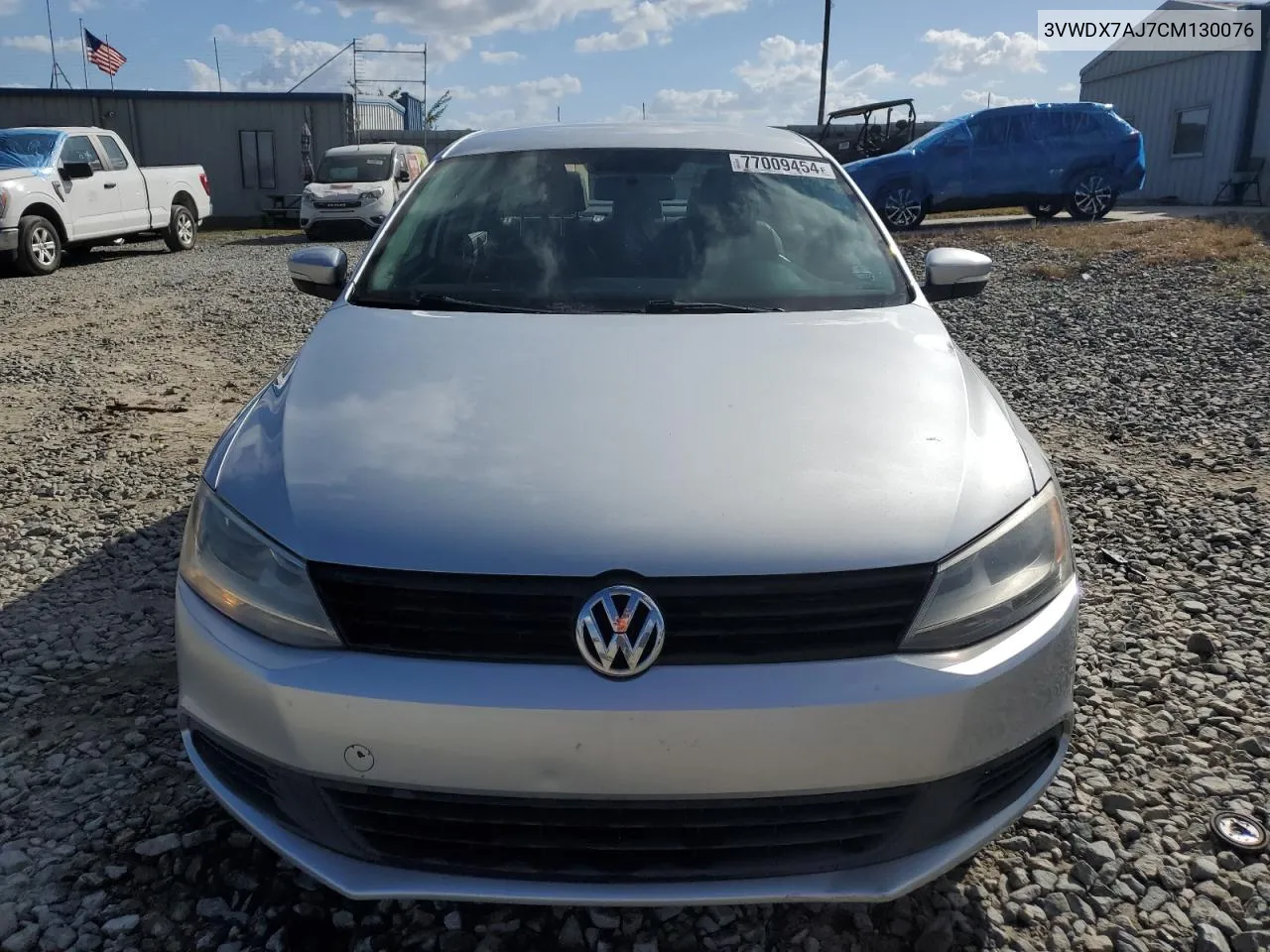 2012 Volkswagen Jetta Se VIN: 3VWDX7AJ7CM130076 Lot: 77009454