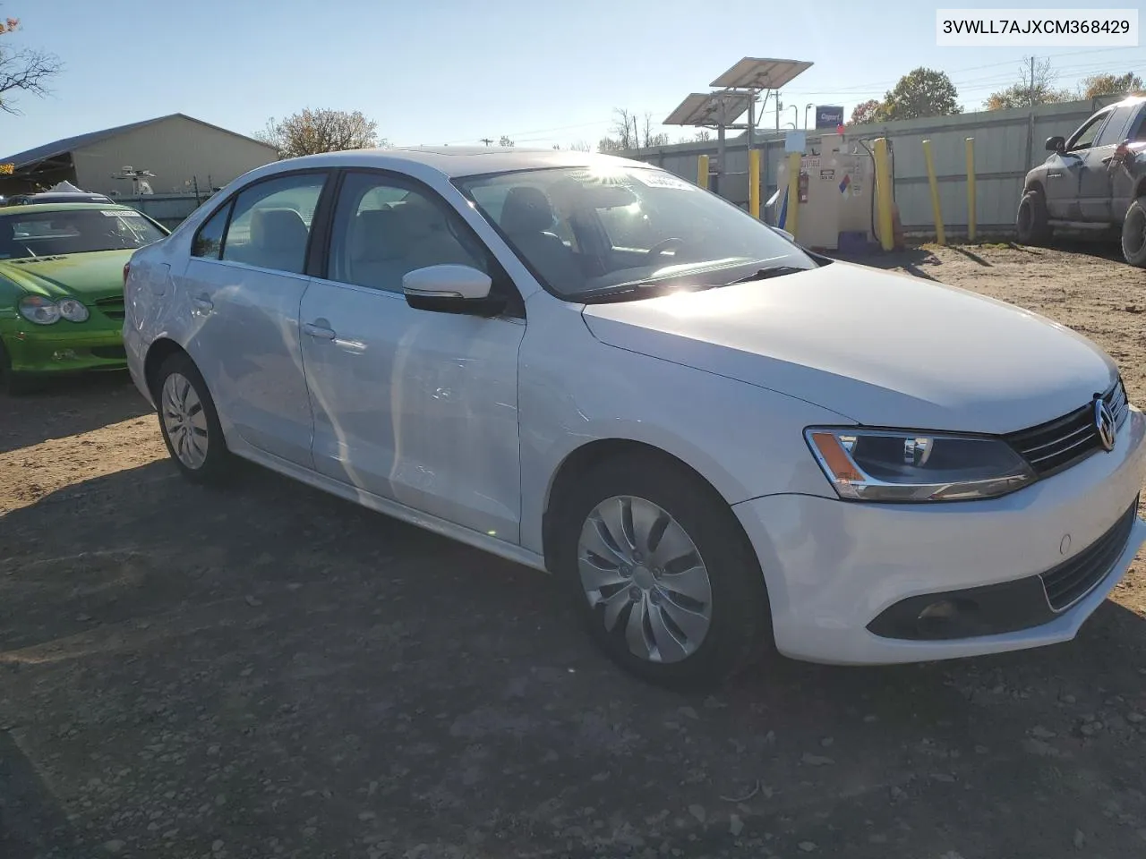 2012 Volkswagen Jetta Tdi VIN: 3VWLL7AJXCM368429 Lot: 77066764