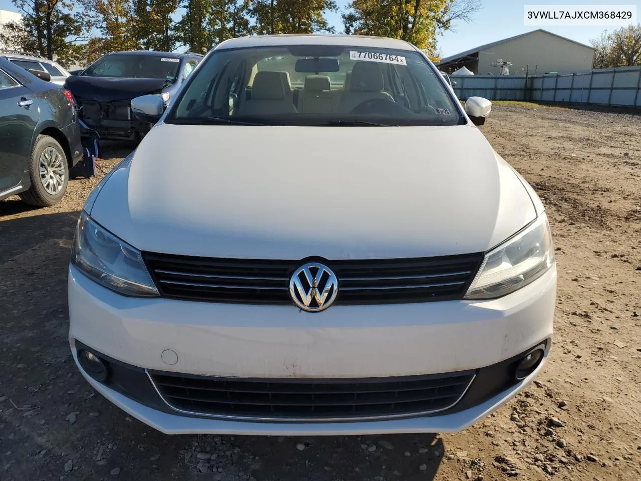 2012 Volkswagen Jetta Tdi VIN: 3VWLL7AJXCM368429 Lot: 77066764