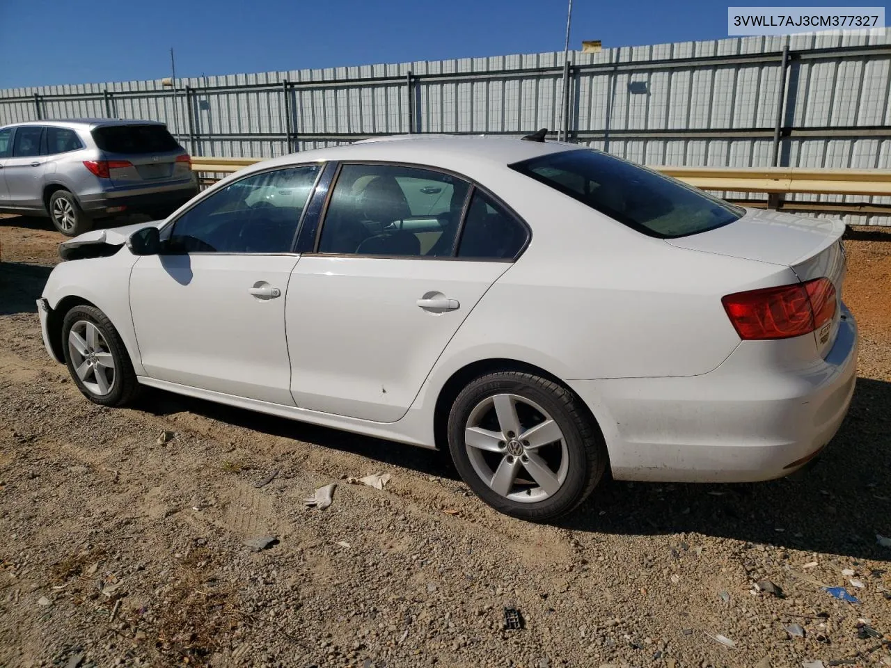 2012 Volkswagen Jetta Tdi VIN: 3VWLL7AJ3CM377327 Lot: 77094304