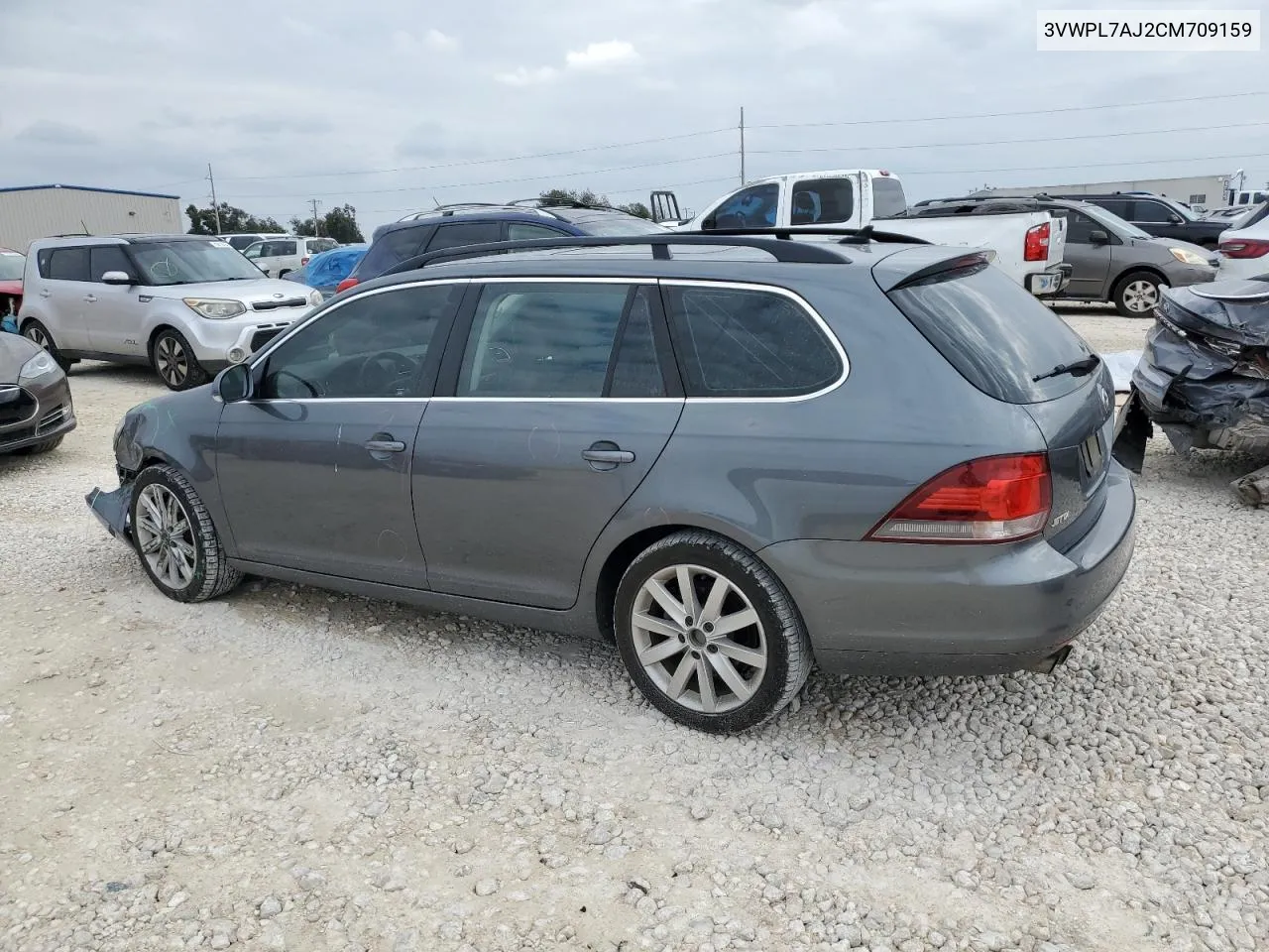 2012 Volkswagen Jetta Tdi VIN: 3VWPL7AJ2CM709159 Lot: 77115734