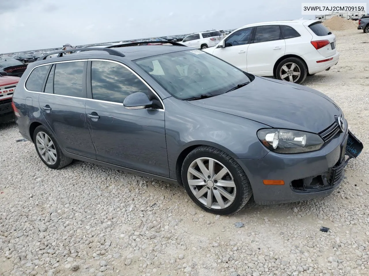 2012 Volkswagen Jetta Tdi VIN: 3VWPL7AJ2CM709159 Lot: 77115734