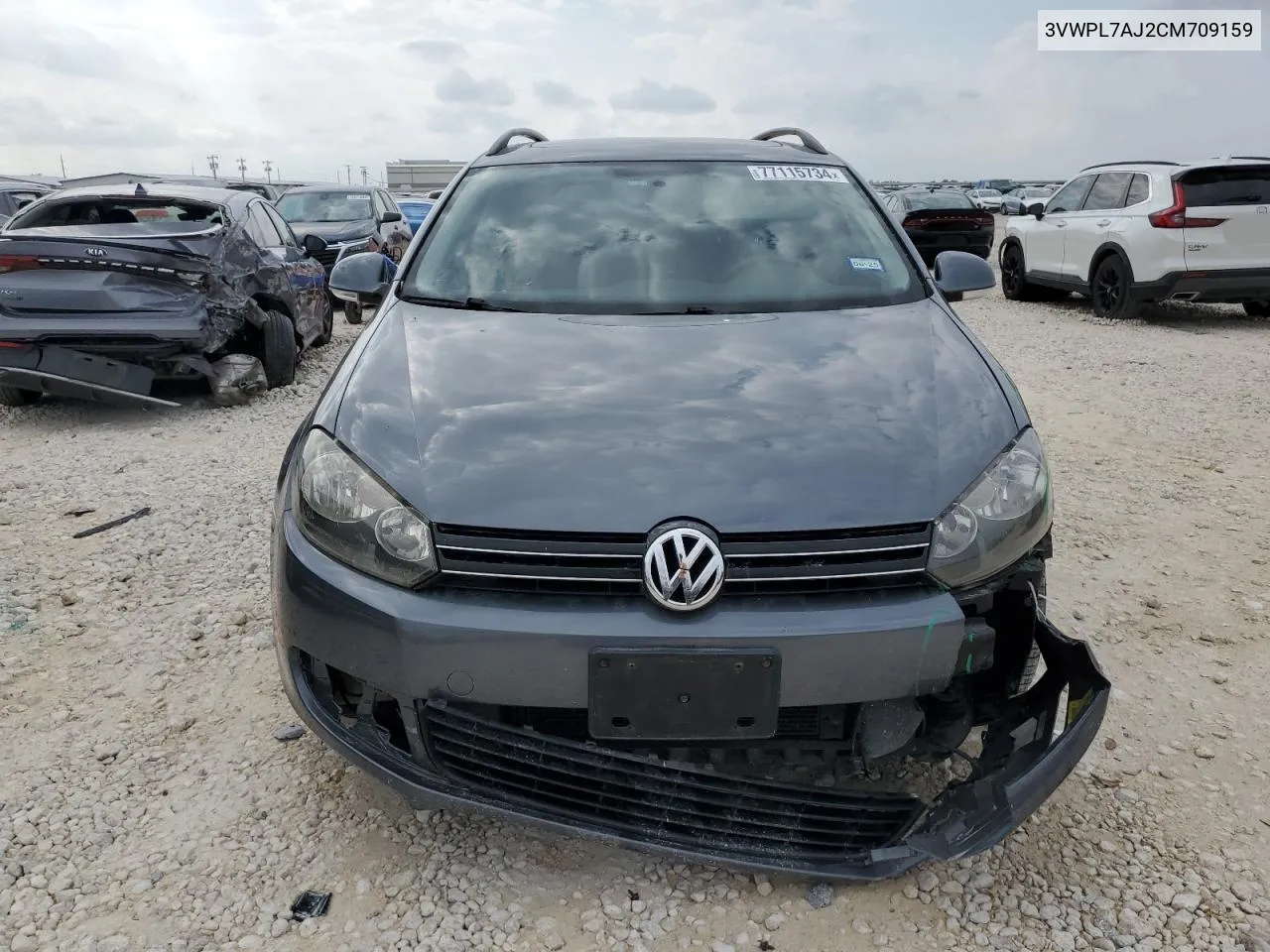 2012 Volkswagen Jetta Tdi VIN: 3VWPL7AJ2CM709159 Lot: 77115734