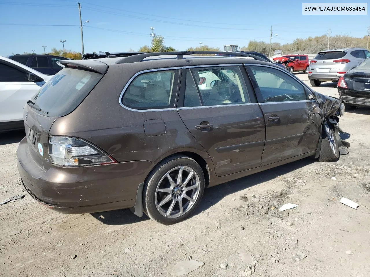 2012 Volkswagen Jetta Tdi VIN: 3VWPL7AJ9CM635464 Lot: 77155934