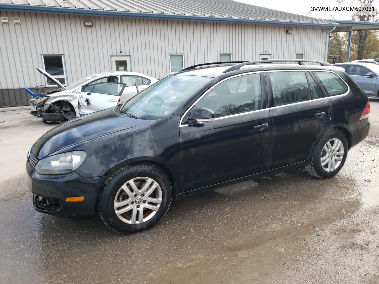 2012 Volkswagen Jetta Tdi VIN: 3VWML7AJXCM607031 Lot: 77753454