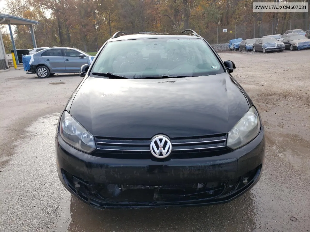 2012 Volkswagen Jetta Tdi VIN: 3VWML7AJXCM607031 Lot: 77753454