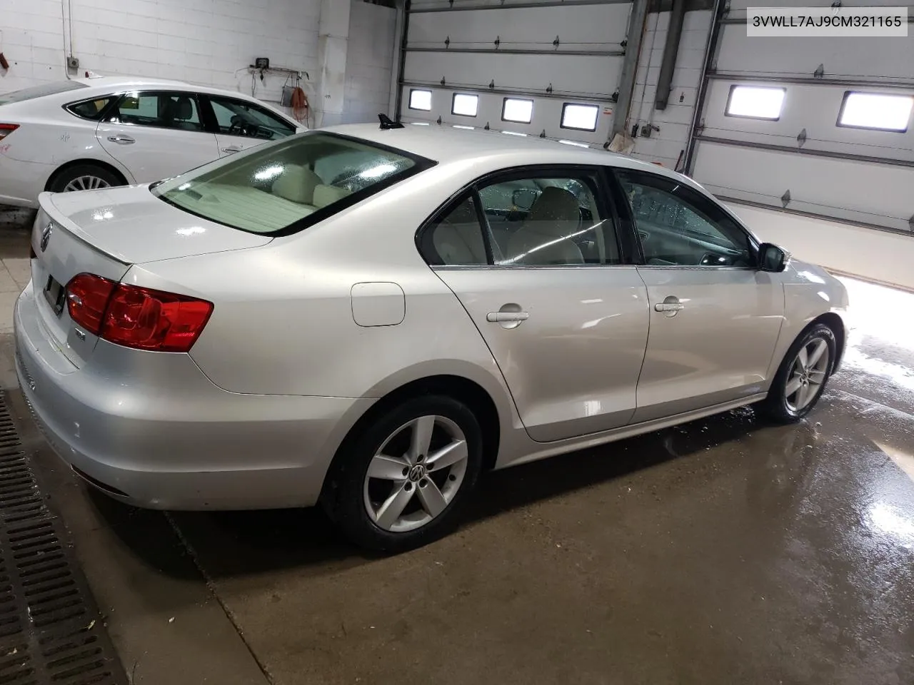 2012 Volkswagen Jetta Tdi VIN: 3VWLL7AJ9CM321165 Lot: 78030014