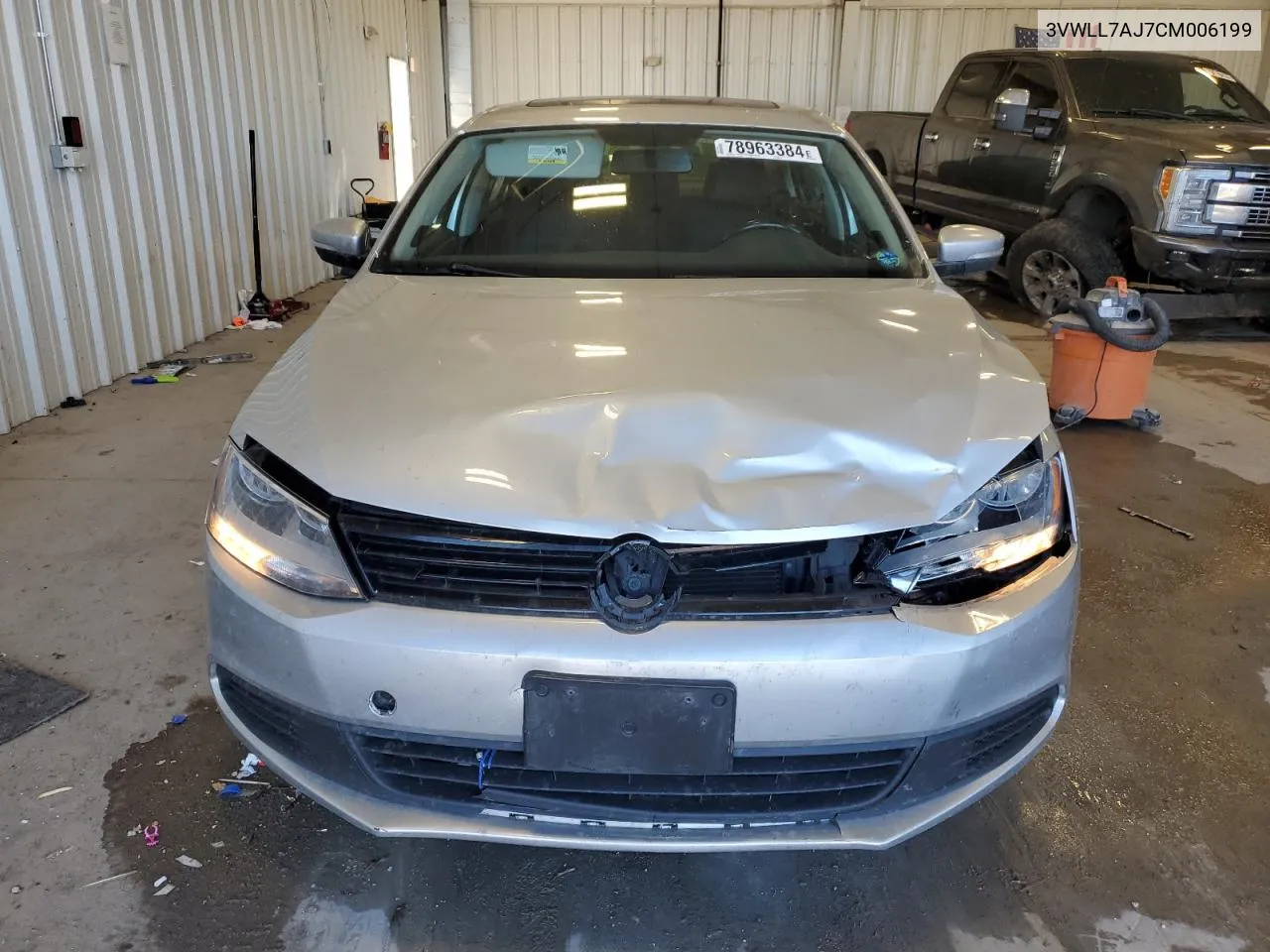 2012 Volkswagen Jetta Tdi VIN: 3VWLL7AJ7CM006199 Lot: 78963384