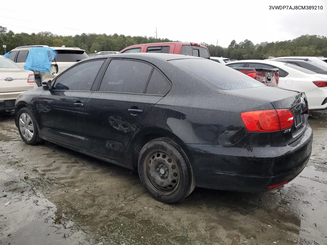 2012 Volkswagen Jetta Se VIN: 3VWDP7AJ8CM389210 Lot: 79002994