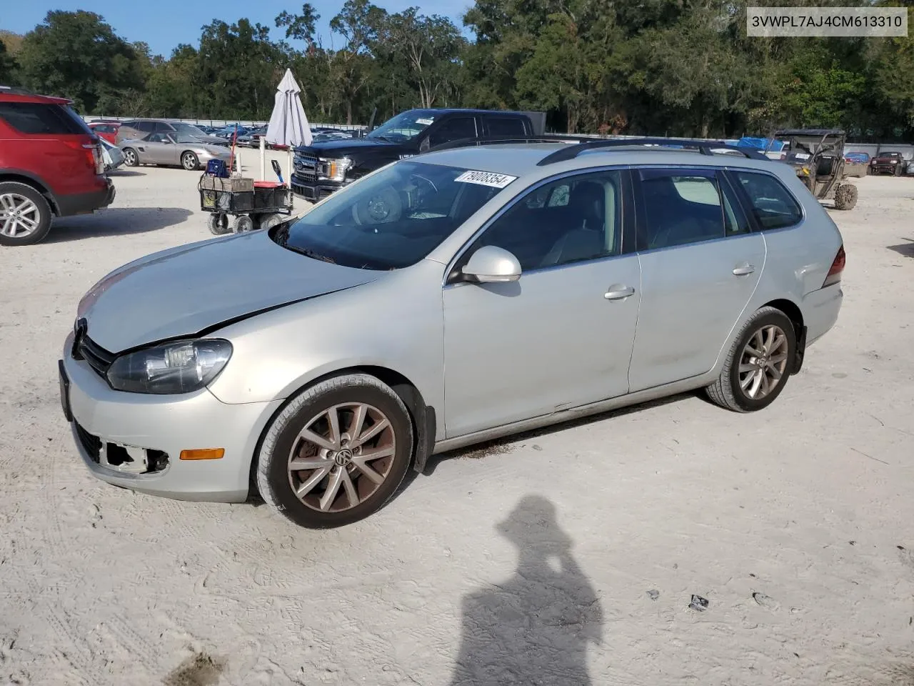 2012 Volkswagen Jetta Tdi VIN: 3VWPL7AJ4CM613310 Lot: 79008354