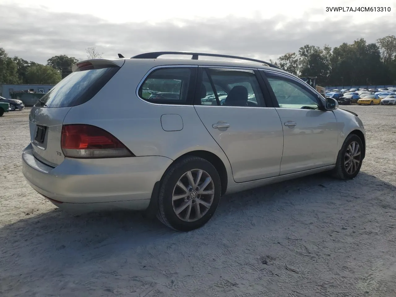 2012 Volkswagen Jetta Tdi VIN: 3VWPL7AJ4CM613310 Lot: 79008354