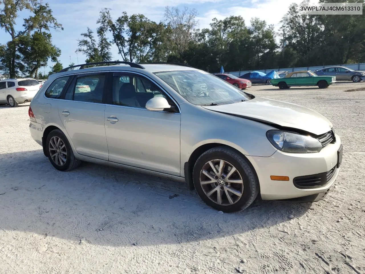 2012 Volkswagen Jetta Tdi VIN: 3VWPL7AJ4CM613310 Lot: 79008354