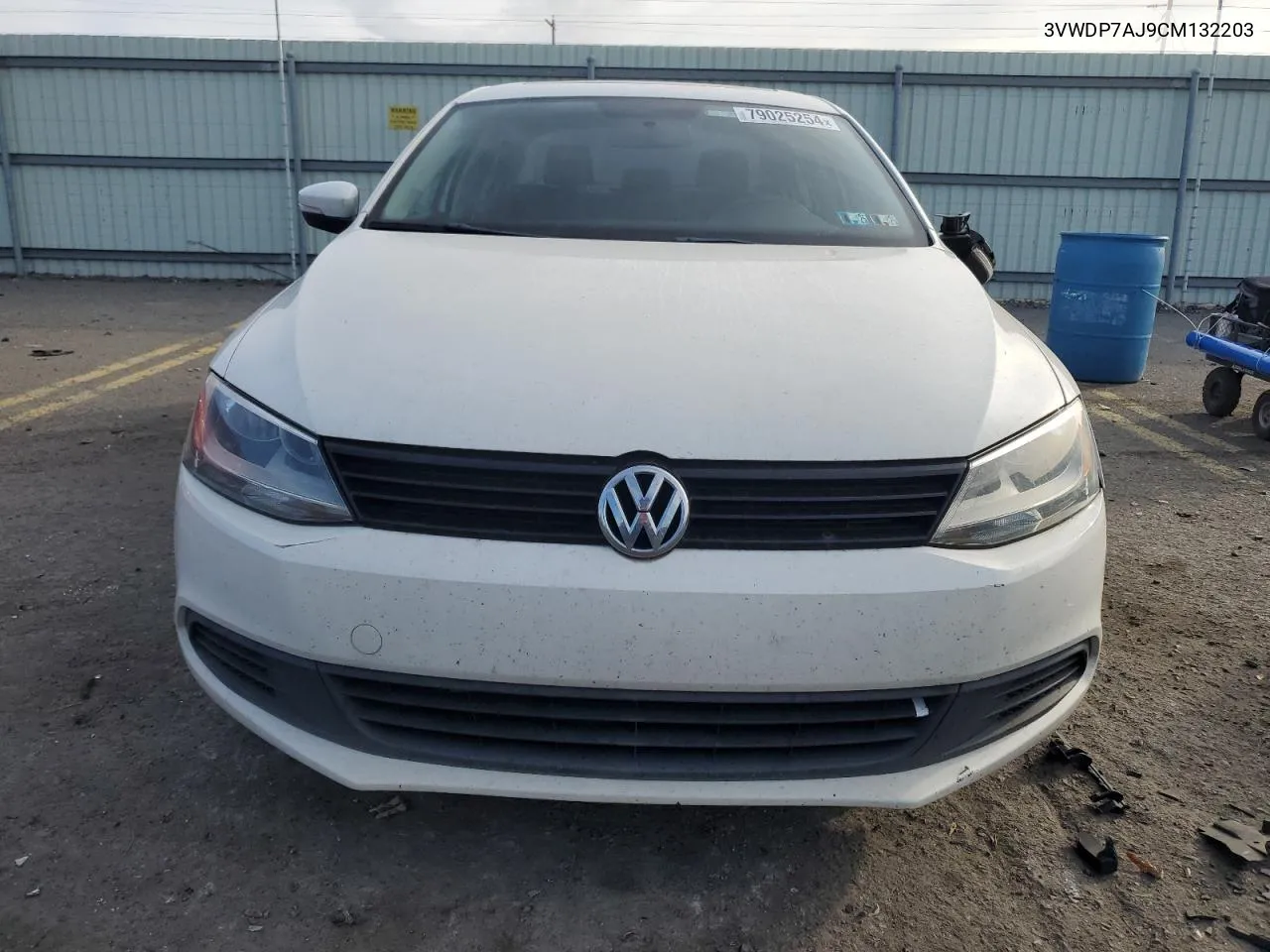 2012 Volkswagen Jetta Se VIN: 3VWDP7AJ9CM132203 Lot: 79025254