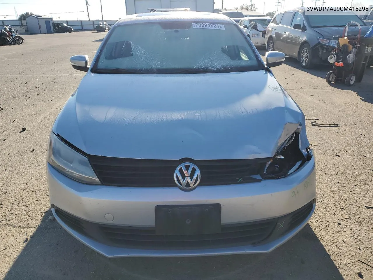 2012 Volkswagen Jetta Se VIN: 3VWDP7AJ9CM415295 Lot: 79094824