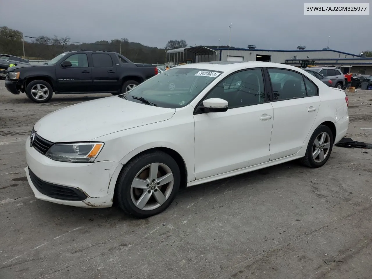 2012 Volkswagen Jetta Tdi VIN: 3VW3L7AJ2CM325977 Lot: 79423064