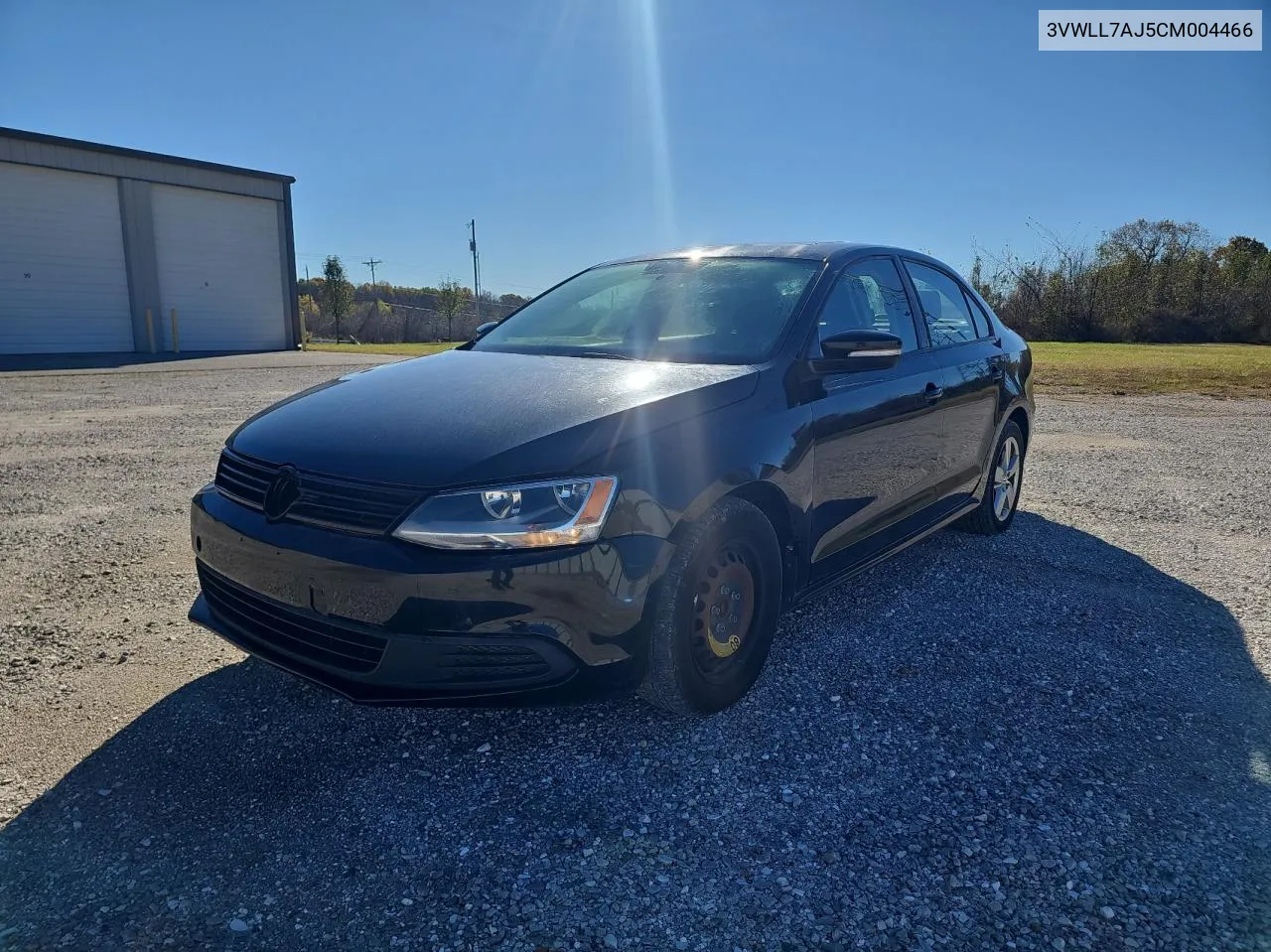 2012 Volkswagen Jetta Tdi VIN: 3VWLL7AJ5CM004466 Lot: 80456444