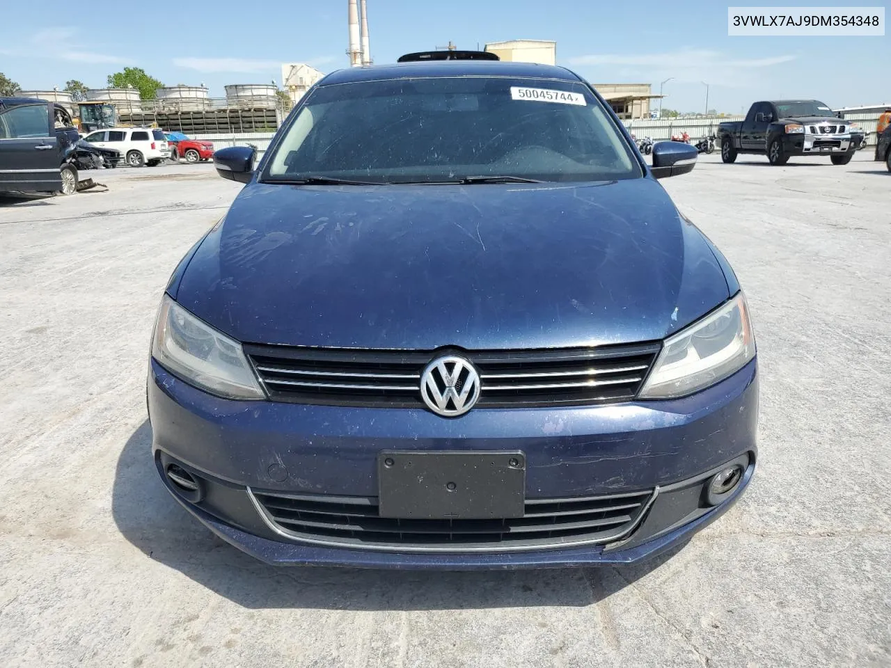 2013 Volkswagen Jetta Sel VIN: 3VWLX7AJ9DM354348 Lot: 50045744