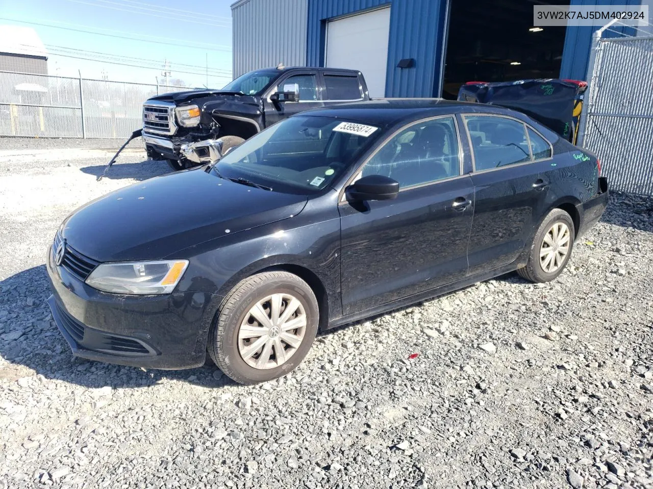 3VW2K7AJ5DM402924 2013 Volkswagen Jetta Base