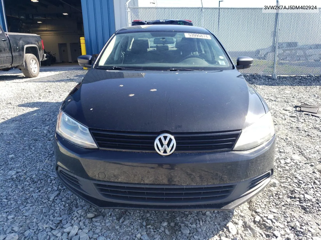 2013 Volkswagen Jetta Base VIN: 3VW2K7AJ5DM402924 Lot: 53995874