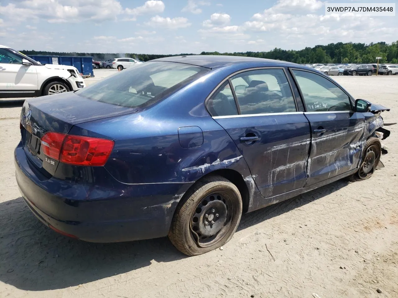 2013 Volkswagen Jetta Se VIN: 3VWDP7AJ7DM435448 Lot: 56079374