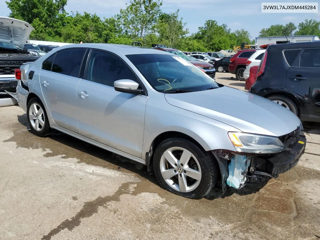 2013 Volkswagen Jetta Tdi VIN: 3VW3L7AJXDM445284 Lot: 57743534