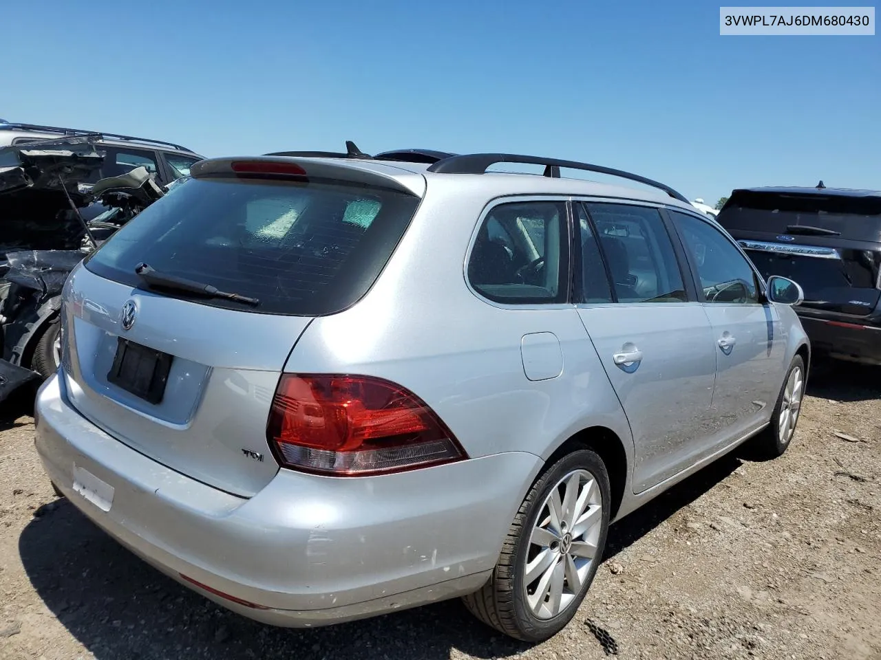 2013 Volkswagen Jetta Tdi VIN: 3VWPL7AJ6DM680430 Lot: 58055684