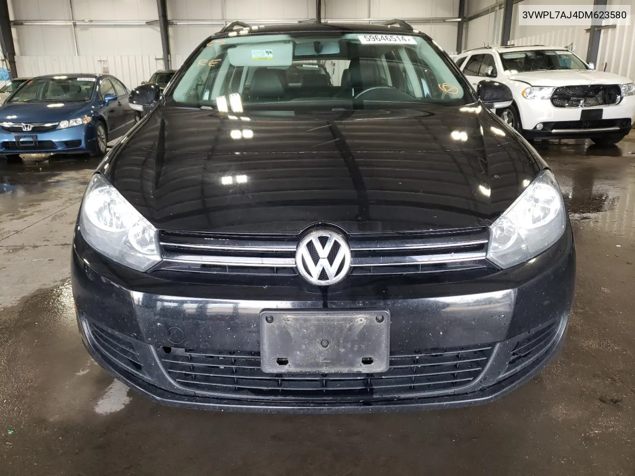 2013 Volkswagen Jetta Tdi VIN: 3VWPL7AJ4DM623580 Lot: 59646514