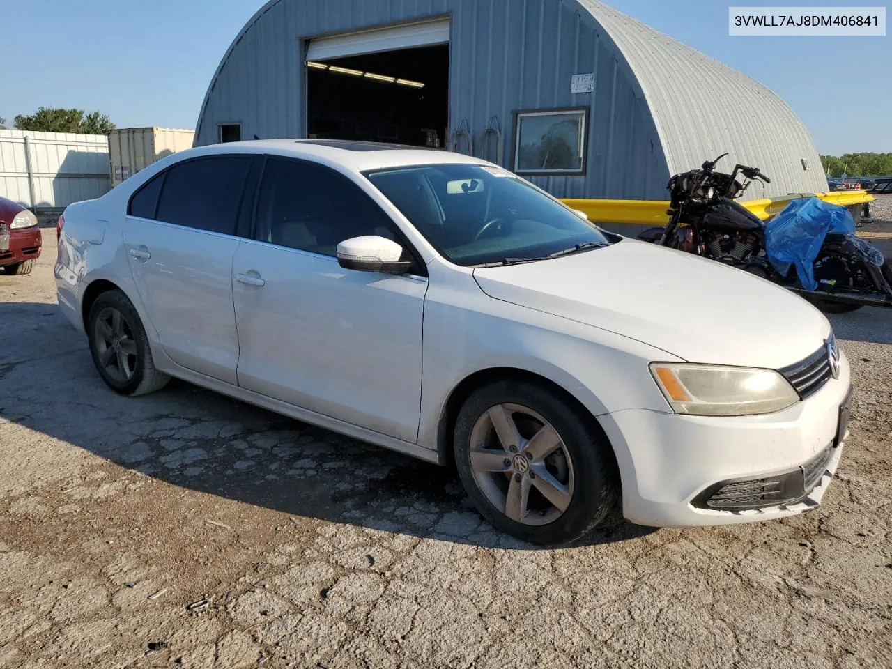 2013 Volkswagen Jetta Tdi VIN: 3VWLL7AJ8DM406841 Lot: 62799124