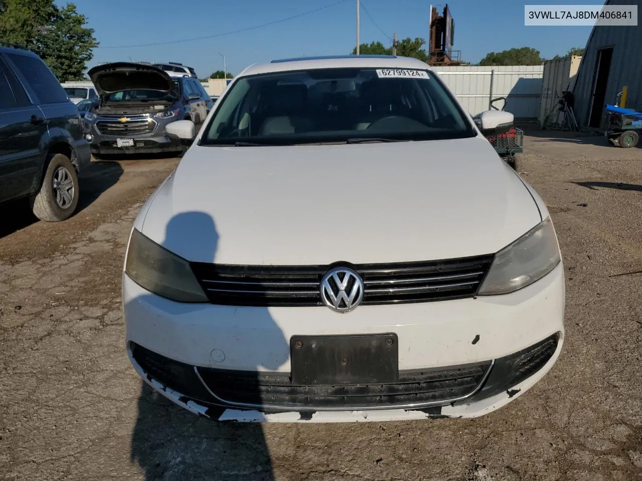 2013 Volkswagen Jetta Tdi VIN: 3VWLL7AJ8DM406841 Lot: 62799124