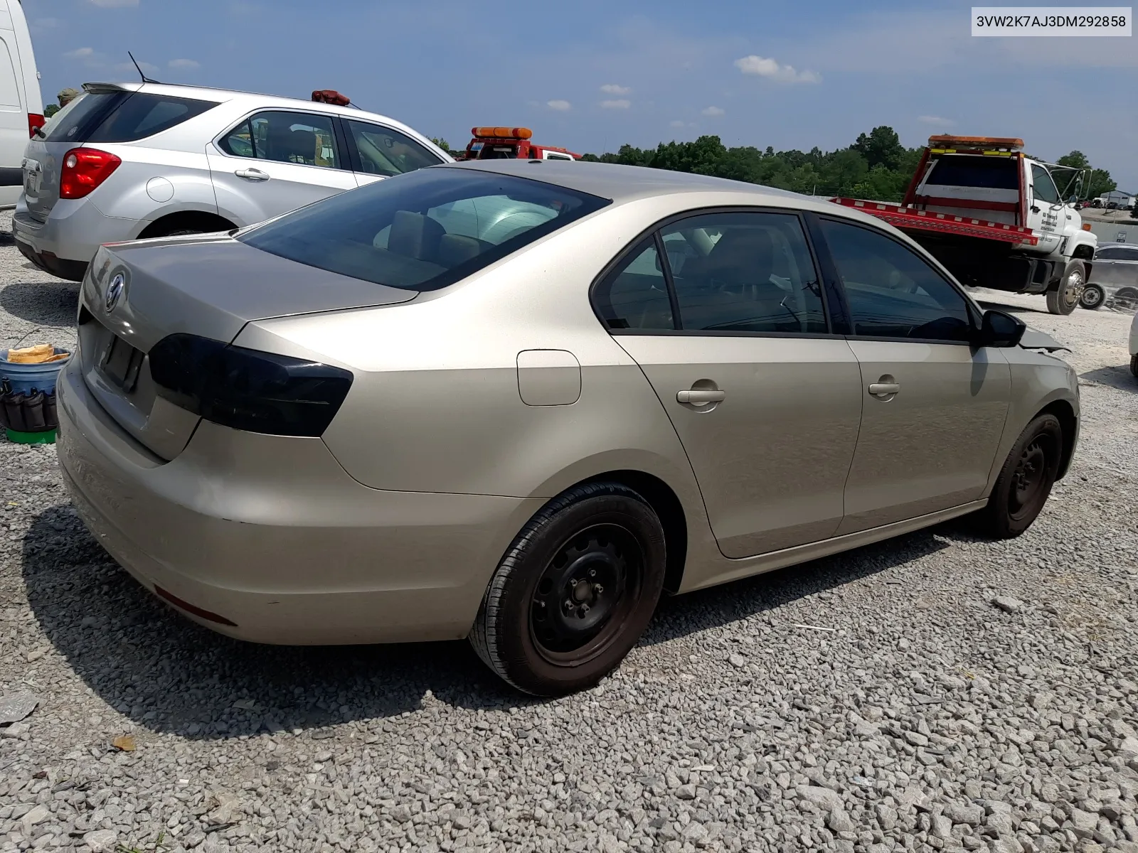 3VW2K7AJ3DM292858 2013 Volkswagen Jetta Base