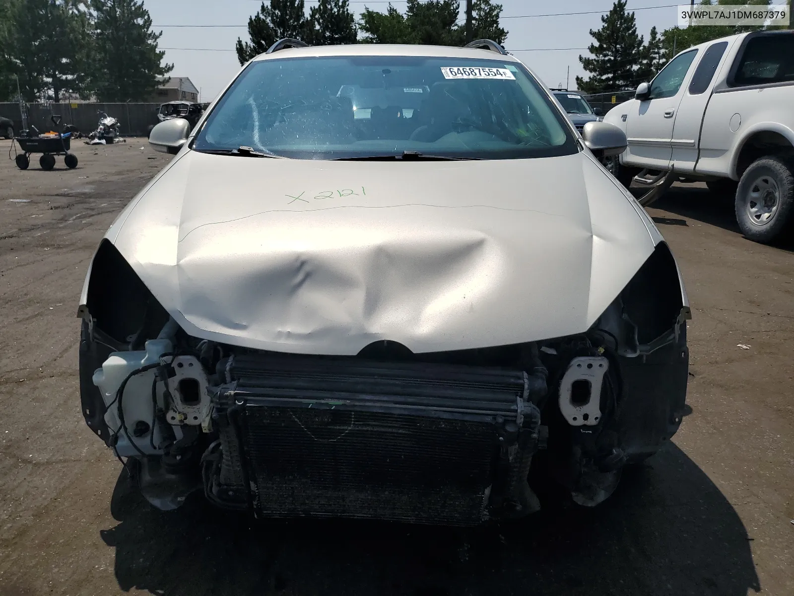 3VWPL7AJ1DM687379 2013 Volkswagen Jetta Tdi