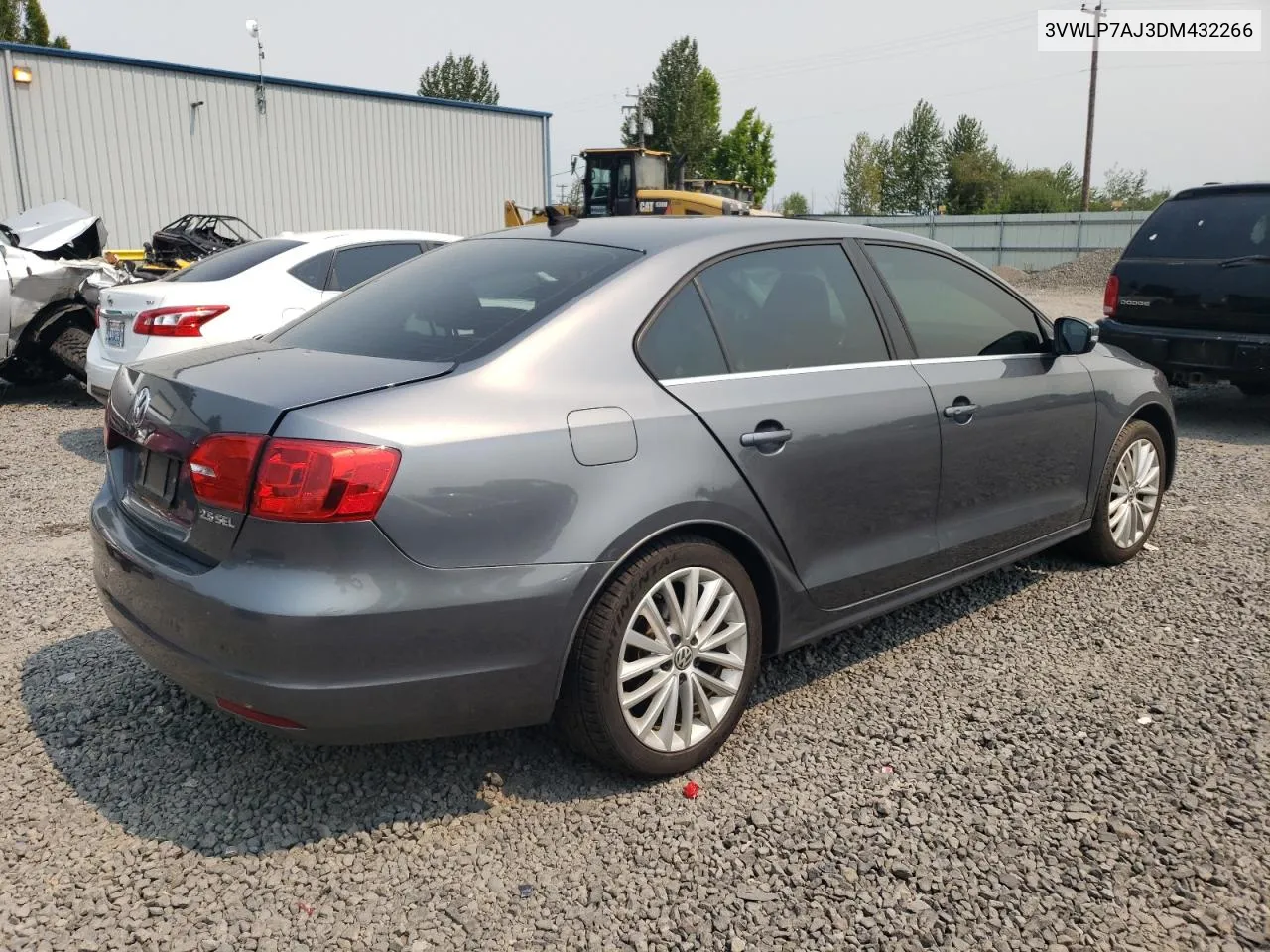 2013 Volkswagen Jetta Sel VIN: 3VWLP7AJ3DM432266 Lot: 65926684