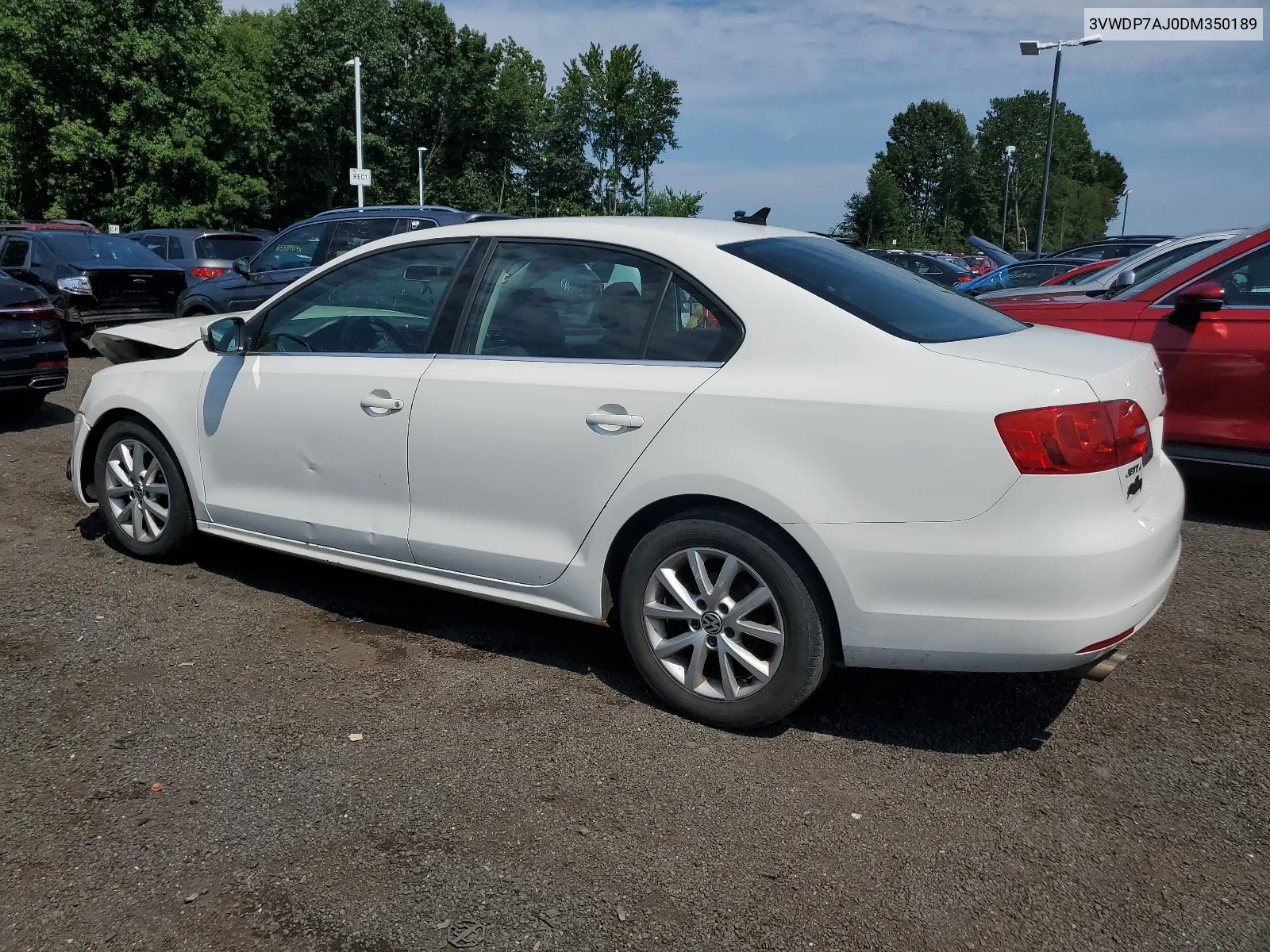 2013 Volkswagen Jetta Se VIN: 3VWDP7AJ0DM350189 Lot: 65948694