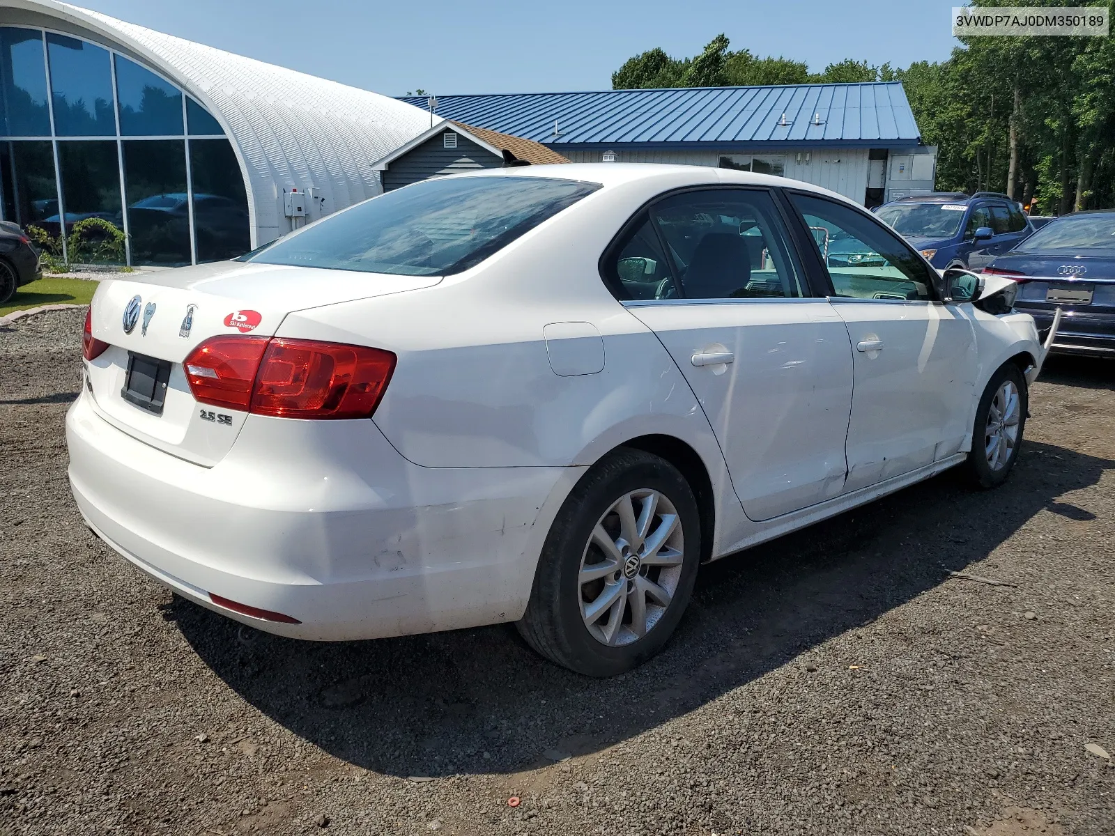 2013 Volkswagen Jetta Se VIN: 3VWDP7AJ0DM350189 Lot: 65948694