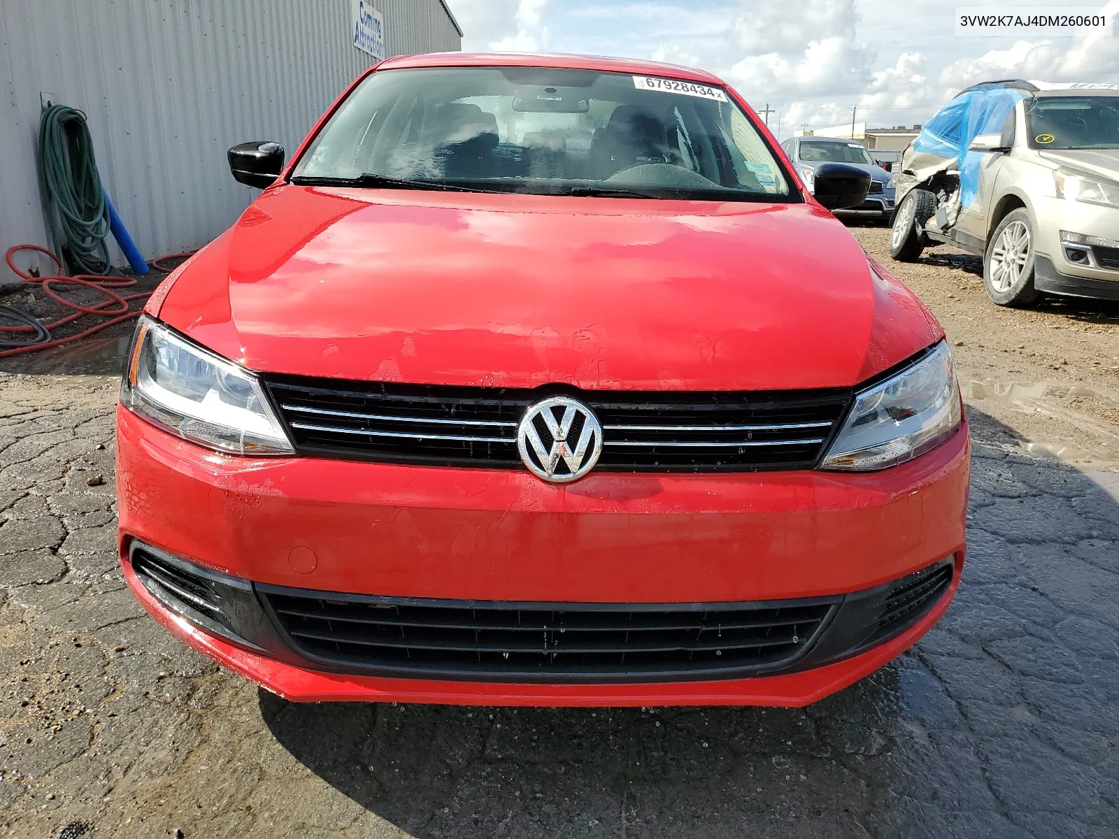 2013 Volkswagen Jetta Base VIN: 3VW2K7AJ4DM260601 Lot: 67928434