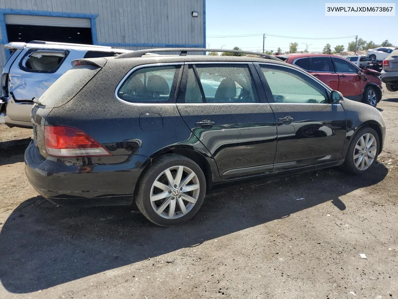 2013 Volkswagen Jetta Tdi VIN: 3VWPL7AJXDM673867 Lot: 68034634