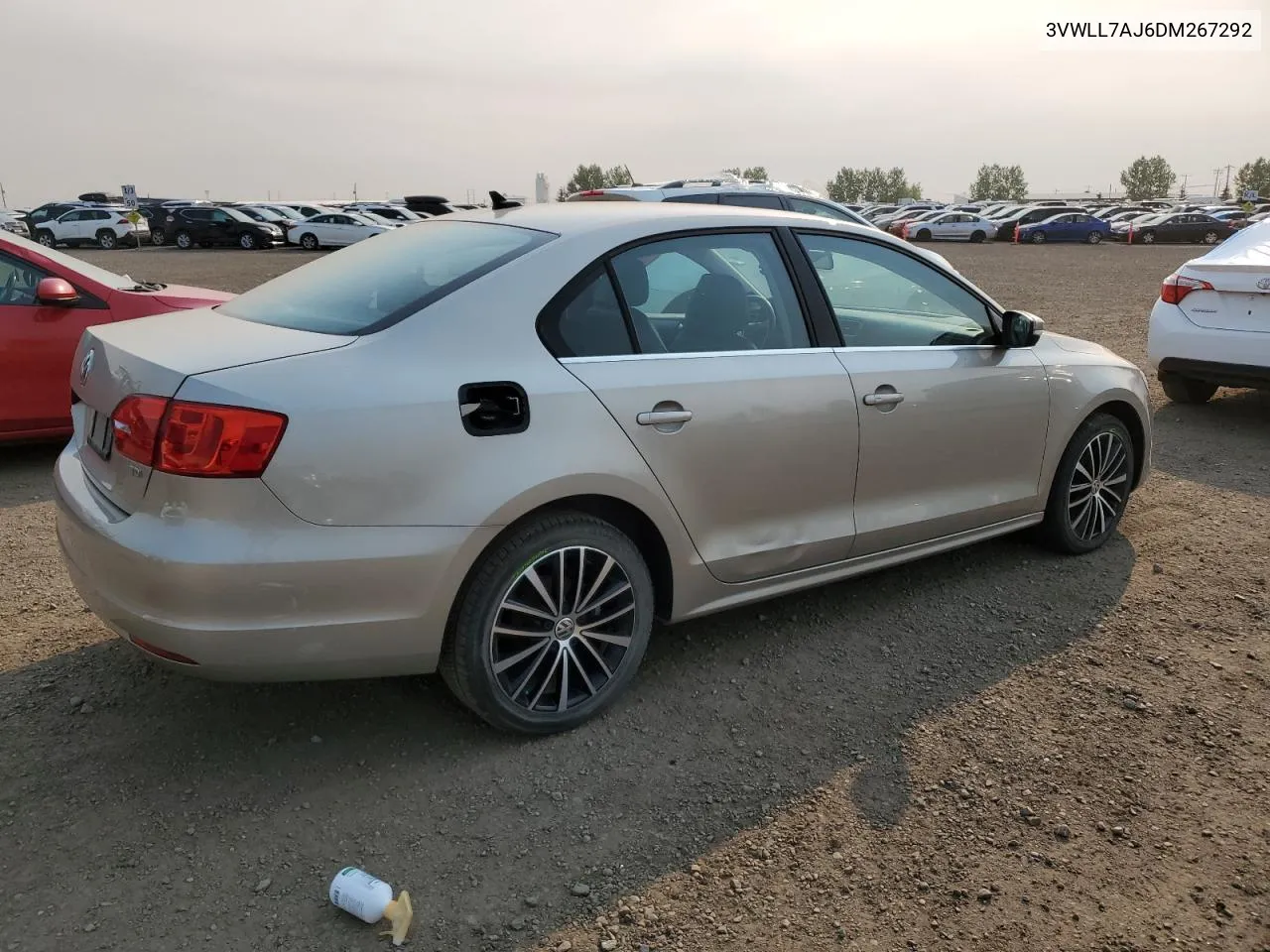 2013 Volkswagen Jetta Tdi VIN: 3VWLL7AJ6DM267292 Lot: 68888324