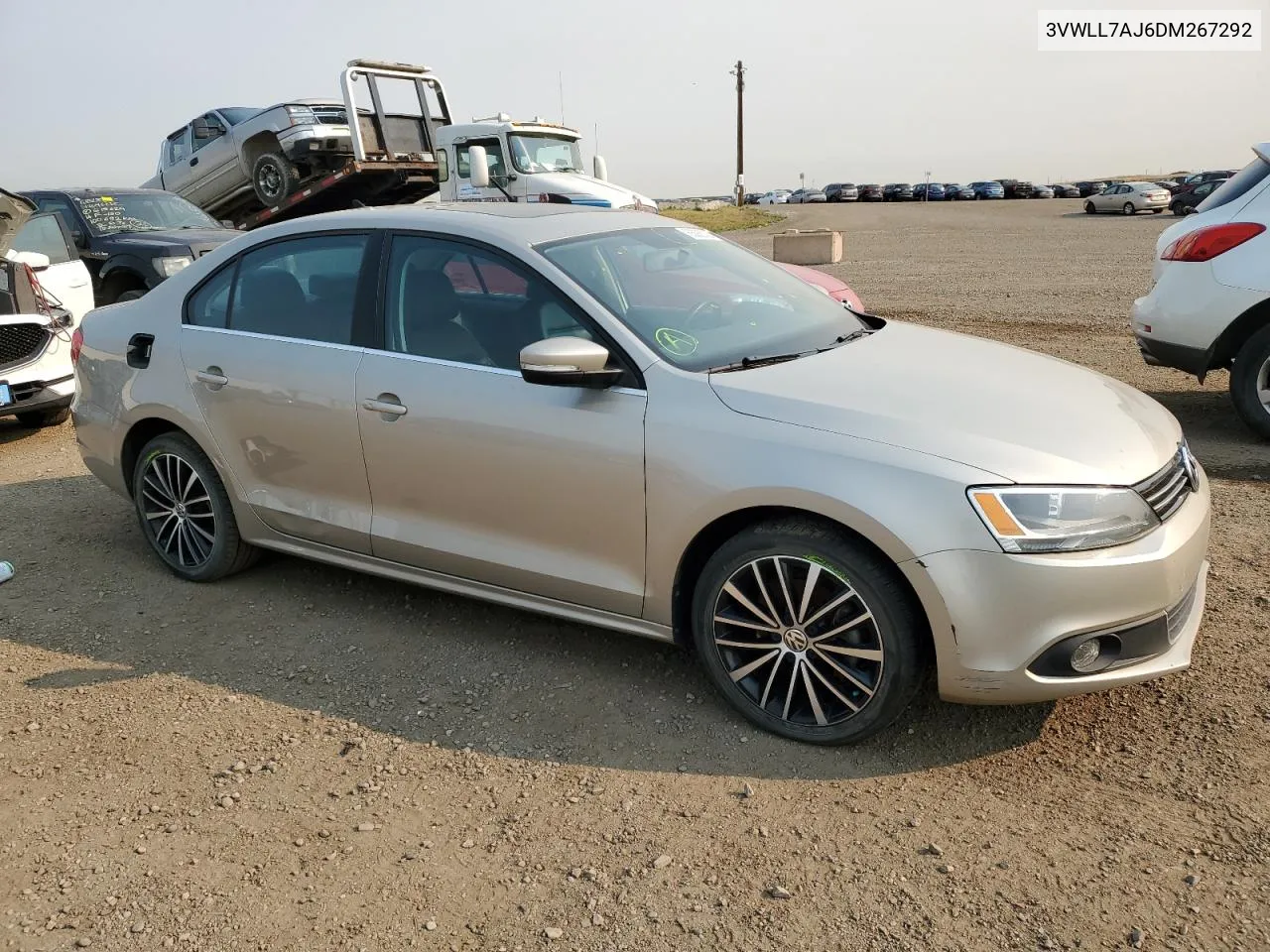 2013 Volkswagen Jetta Tdi VIN: 3VWLL7AJ6DM267292 Lot: 68888324