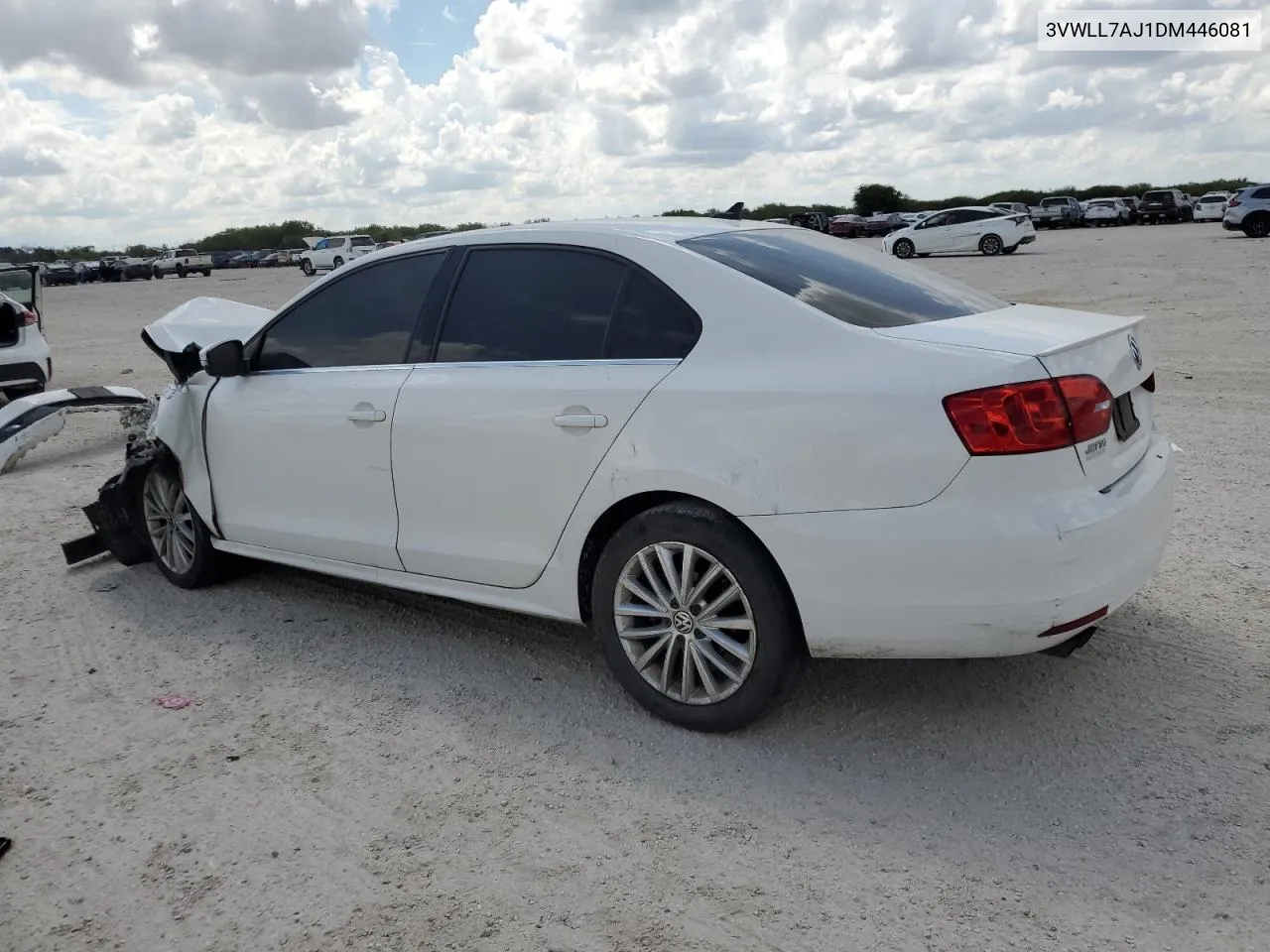 2013 Volkswagen Jetta Tdi VIN: 3VWLL7AJ1DM446081 Lot: 69037254