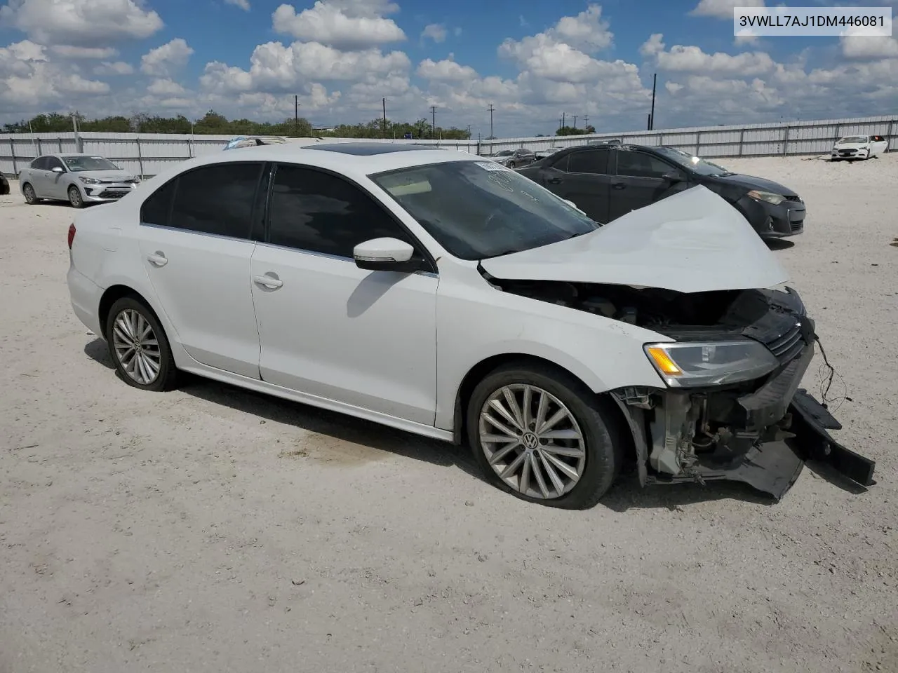 2013 Volkswagen Jetta Tdi VIN: 3VWLL7AJ1DM446081 Lot: 69037254