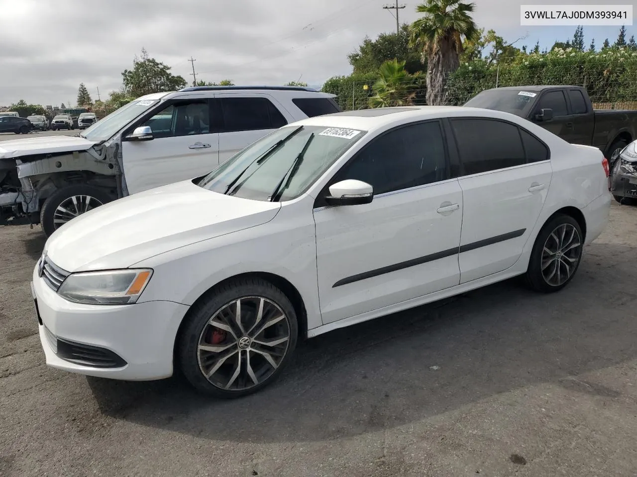 2013 Volkswagen Jetta Tdi VIN: 3VWLL7AJ0DM393941 Lot: 69162364