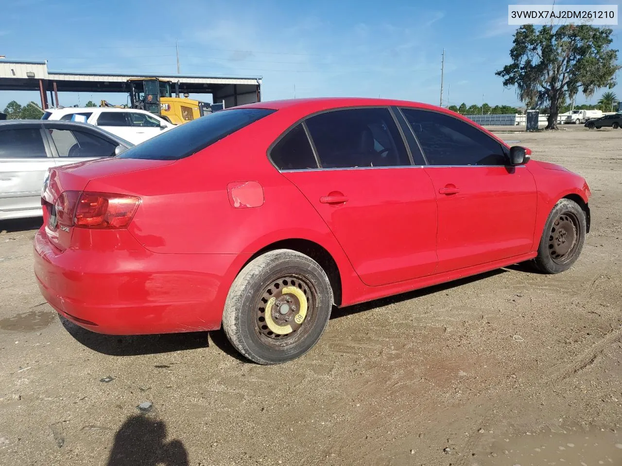 2013 Volkswagen Jetta Se VIN: 3VWDX7AJ2DM261210 Lot: 69278544