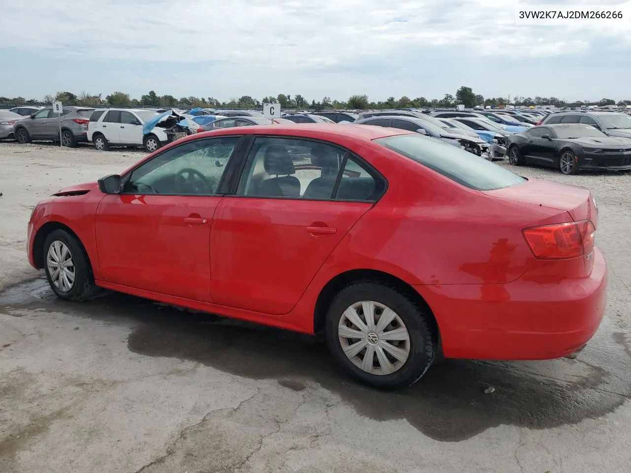 3VW2K7AJ2DM266266 2013 Volkswagen Jetta Base