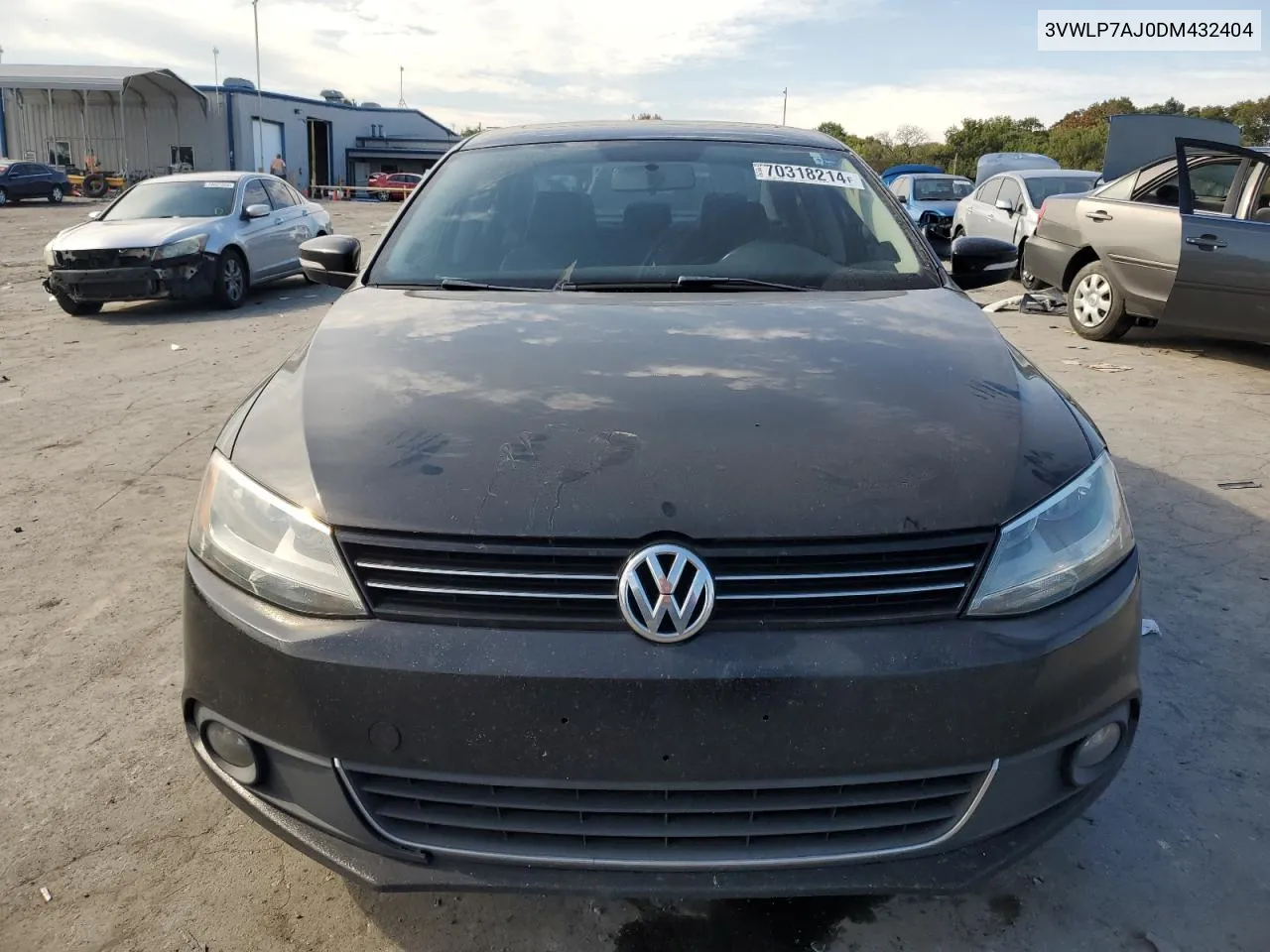 2013 Volkswagen Jetta Sel VIN: 3VWLP7AJ0DM432404 Lot: 70318214