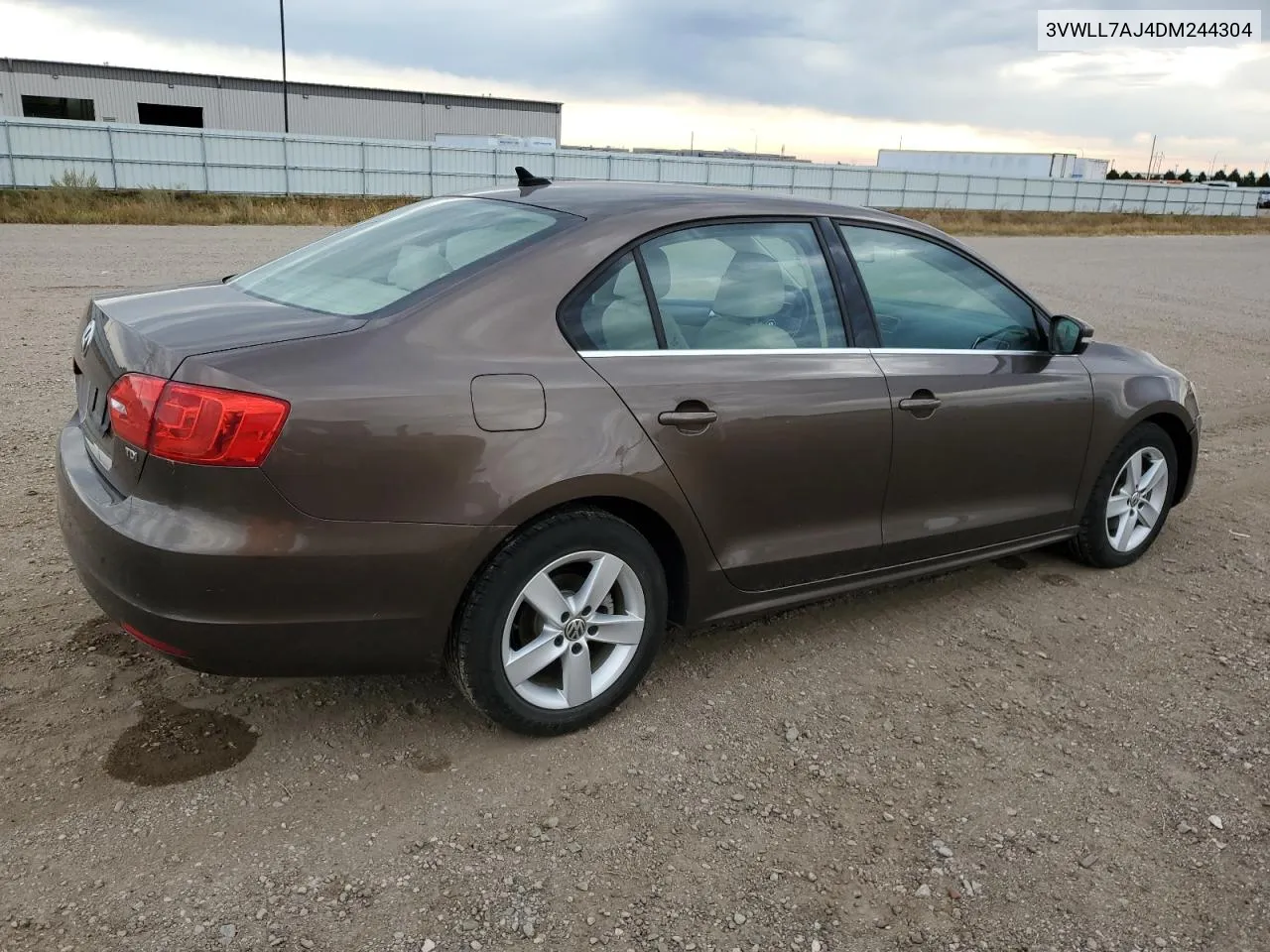 2013 Volkswagen Jetta Tdi VIN: 3VWLL7AJ4DM244304 Lot: 70494354