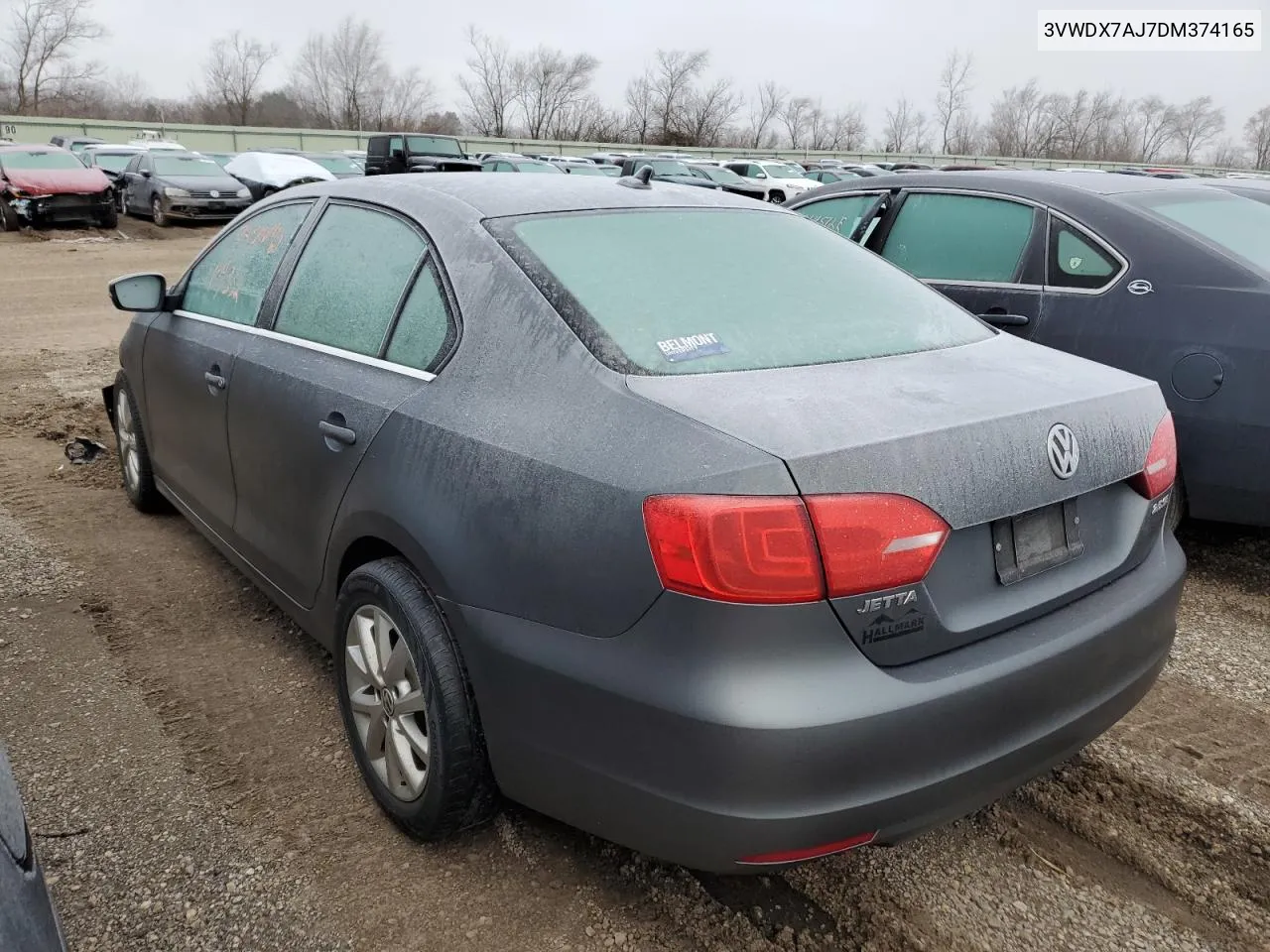 3VWDX7AJ7DM374165 2013 Volkswagen Jetta Se