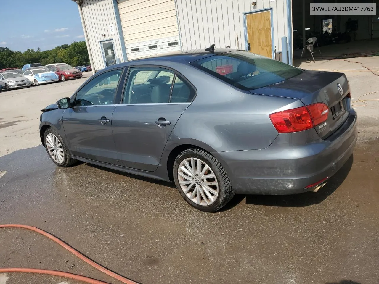 2013 Volkswagen Jetta Tdi VIN: 3VWLL7AJ3DM417763 Lot: 70681734